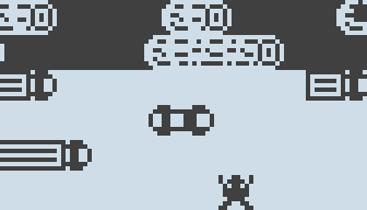 Frogger (MAKERbuino port) screenshot