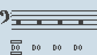 Gamebuino MusicNote screenshot