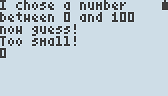 Guess A Number screenshot