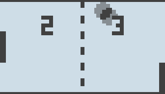 MAKERbuino Pong screenshot
