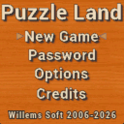 Puzzle Land title screen