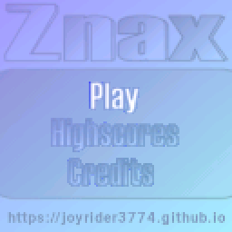 Znax title screen
